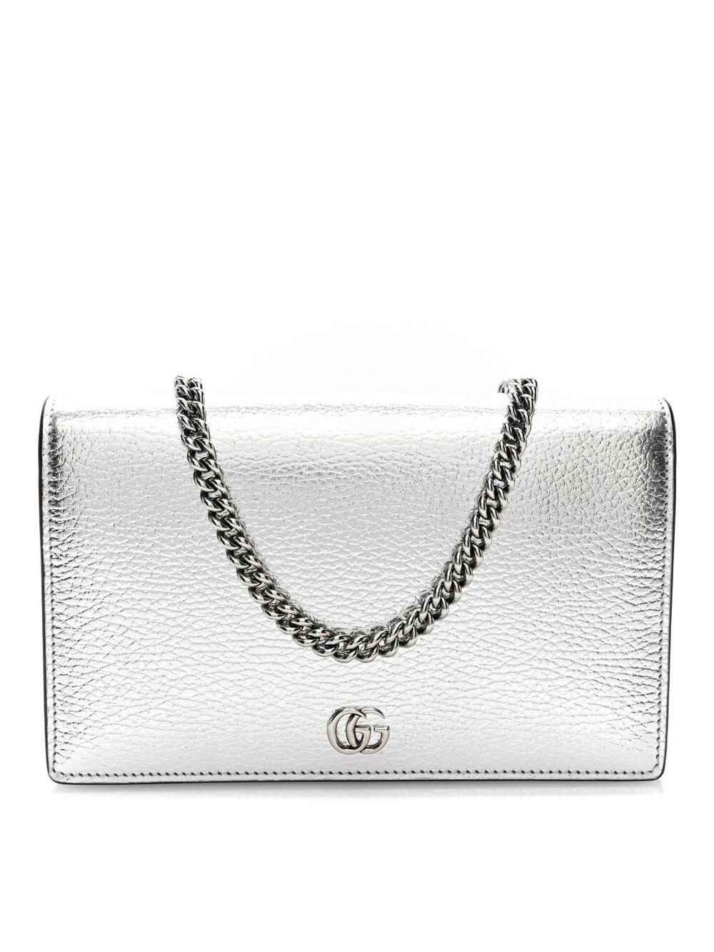 Gucci Metallic Dollar Calfskin Mini Gg #314421G99B
